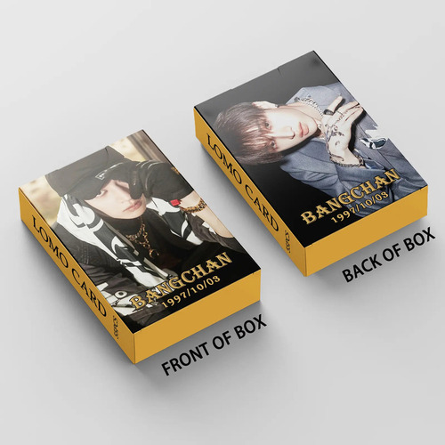 \/ 55 Photocards Stray Kids - Bang Chan Edition