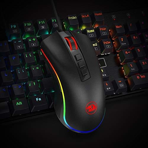 Mouse Gamer Redragon M711 Cobra Retroiluminación Croma