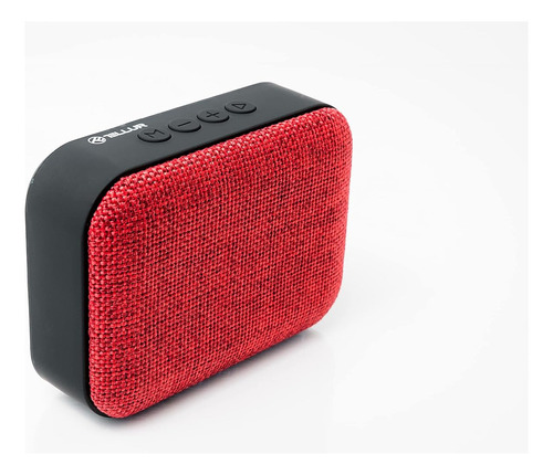 Tellur Callisto - Altavoz Bluetooth Portátil, Diseño De Te Color Rojo 110v