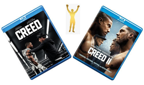 Colección Creed Original Blu-ray + Dvd Stallone Rocky Jordan