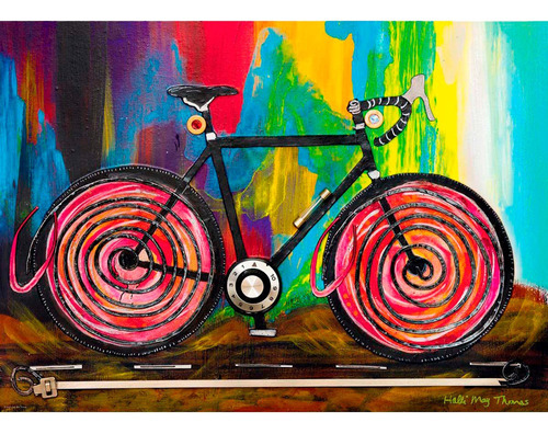 Rompecabezas Bike Art Impulso 1000 Piezas Heye