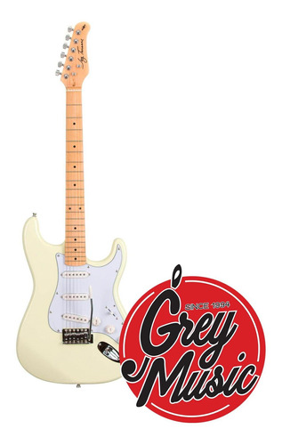 Guitarra Jay Turser Jt-300m-iv Stratocaster De Maple Ivory