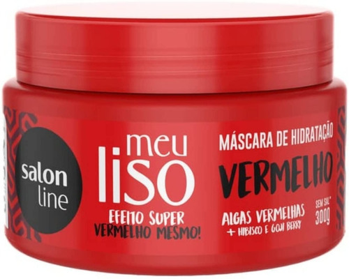 Máscara De Hidratação Meuliso Super Vermelho Salon Line 300g