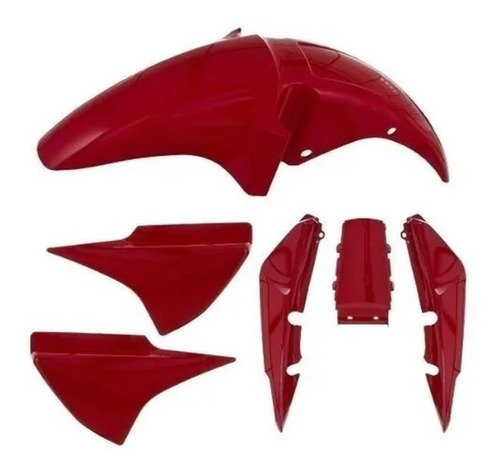 Imagen 1 de 1 de Kit Plasticos Motomel S2 150 Rojo S/ Calcos Esd Sportbay