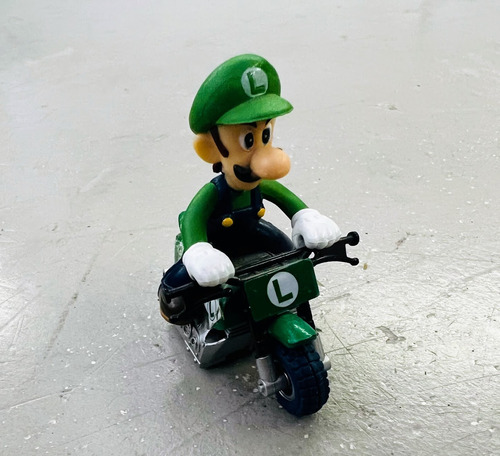 Super Mario Bros Luigi Kart A Fricción Tomy Blind Box Japon