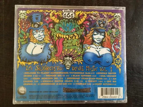 Cd White Zombie - La Sexorcisto: Devil Music Vol.1 Importado