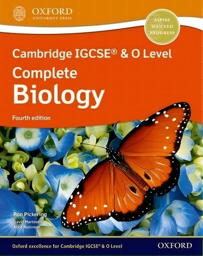 Complete Biology For Camb.igcse 4/ed. - Student's Book, De Pickering, Ron. Editorial Oxford, Tapa Blanda En Inglés Internacional, 2021