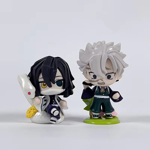 Figuras De Acción Y Juguetes De Sanemi Shinobu Obanai, Cazad