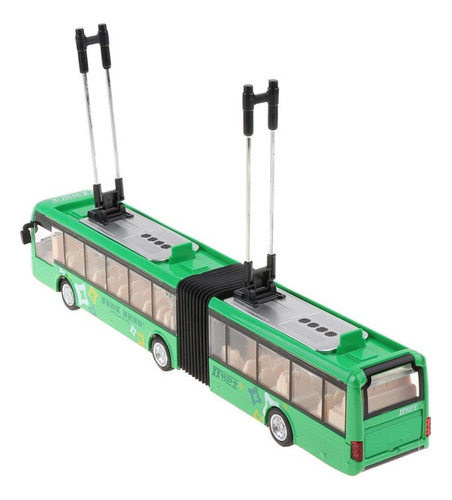 Gww Compatible Brinquedo De Trólebus Verde Retrátil