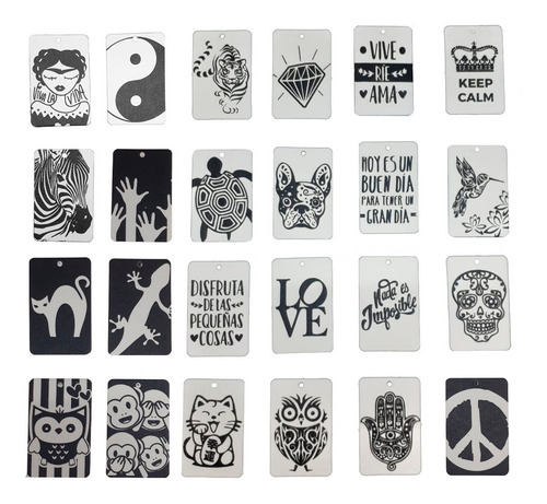 Tarjetas Perfumadas Pinitos Comodín Minimalistas - Perfumina
