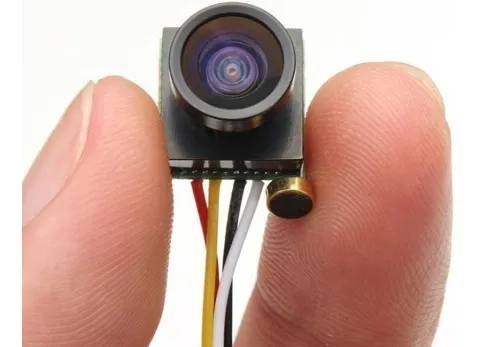 Micro Camera Para Fpv Drone Avi o Helicoptero Carrinho Frete