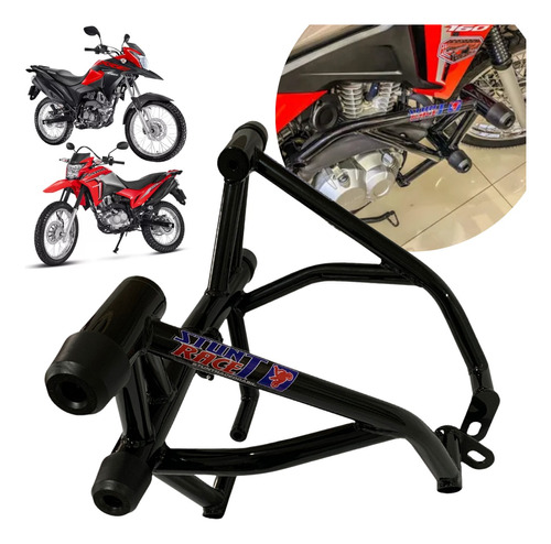 Protetor Street Cage Bros 160 Gaiola Stunt Honda Nxr 160