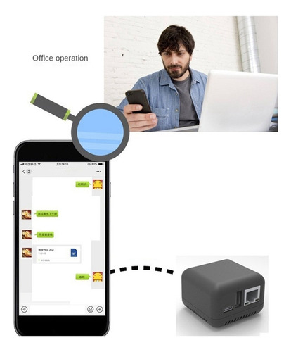 Servidor De Impresión Mini Np330 Network Usb 2.0 (versión De
