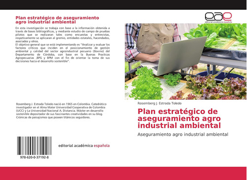 Libro: Plan Estratégico Aseguramiento Agro Industrial Amb