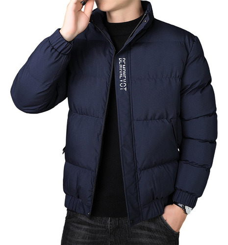 Chaqueta Acolchada De Invierno Para Hombre, Cálida Y Cómoda