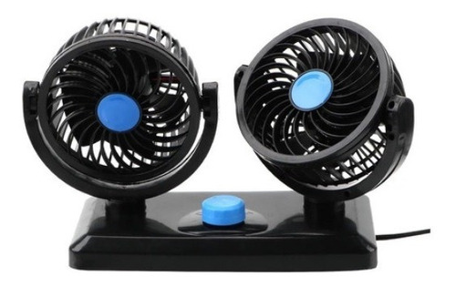  Ventilador 12v Auto Vehiculo Doble 360° (t-304)