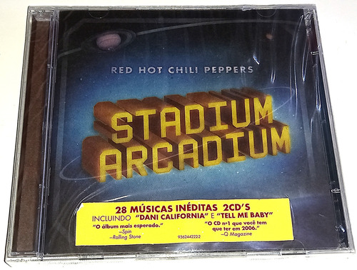 Cd Red Hot Chili Peppers stadium Arcadium (2cd's/lacrado)