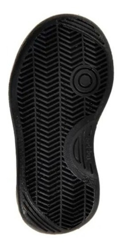 Imagen 3 de 4 de Zapatillas Topper Baby X Forcer Velcro Abrojo Cuero Escolar