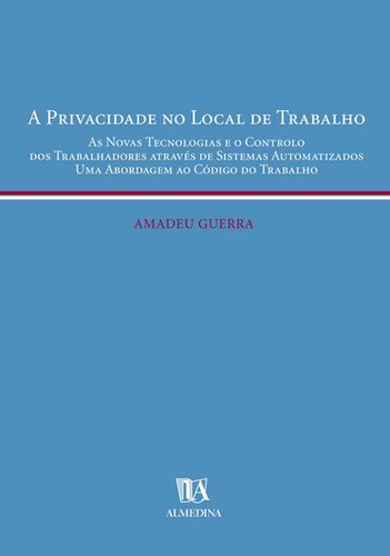 Livro A Privacidade No Local De Trabalho