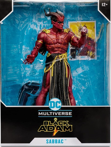 Mega Figura Sabbac Black Adam Mcfarlane Toys Dc Original