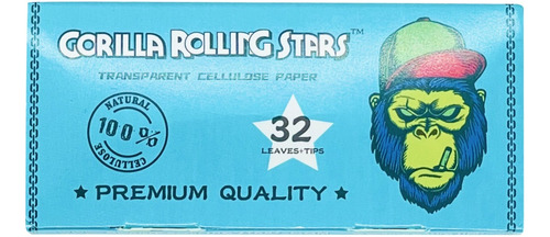 Celulosa Con Tips  Gorilla Rolling Stars  1 1/4
