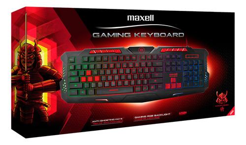 347835 - Teclado Maxell Gaming Iluminado  2.4ghz