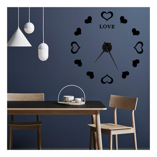 Adhesivo De Pared Con Espejo Acrílico Para Pared Clock Innov