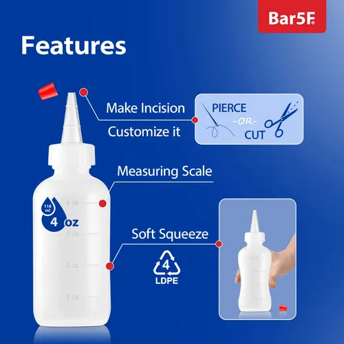 Botella Aplicadora De Cabello Suave Para Tratamiento Capila.