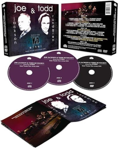 Jackson Joe / Rundgren Todd State Theater New J Cd X 2 + Dvd
