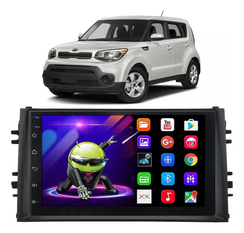 Central Multimidia Android Kia Soul 2009 A 2012 Tv Online Bt