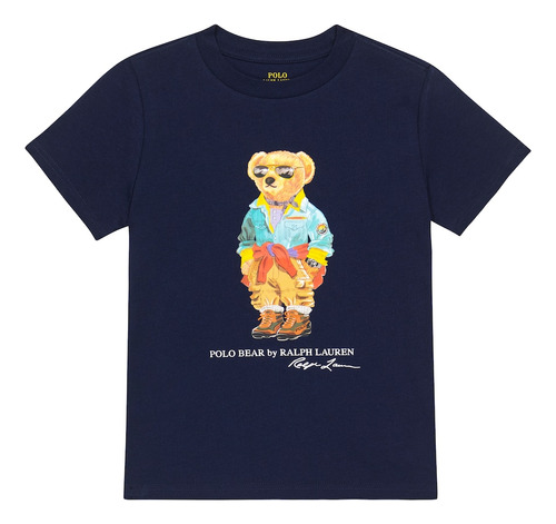 Polo Bear By Ralph Lauren Azul Marino Mediana 