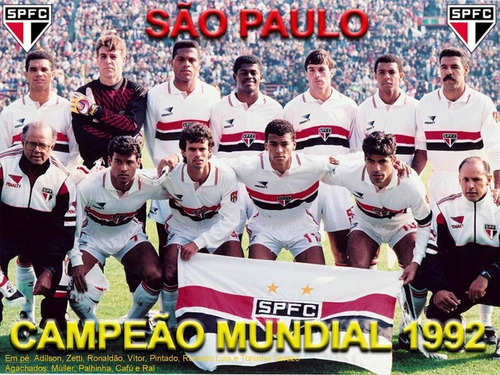 Quadro 20x30: São Paulo Campeão Mundial Interclubes - 1992