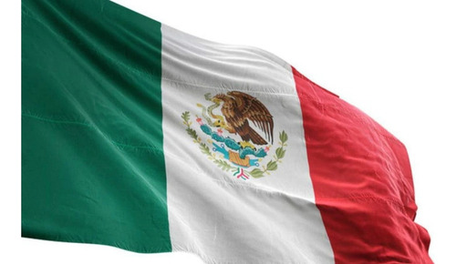 Gq Bandeira Mexicana 1,5m X 90cm Tecido Lavável Durável