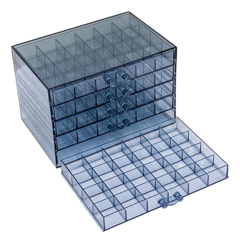 Storage Box Jewelry Organizer Gabinete De Exhibición Azul