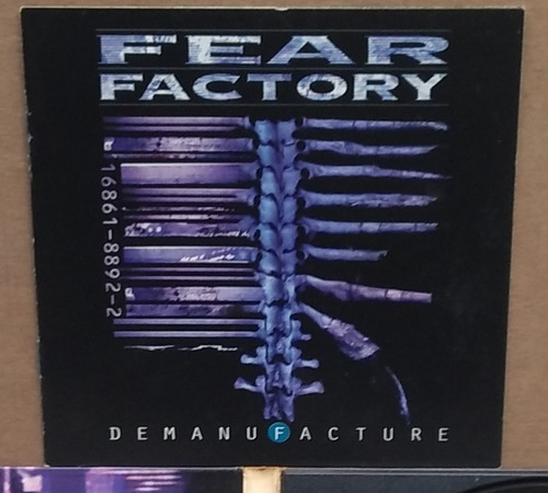 Fear Factory Cd Demanufacture 1995  Made In Usa. 