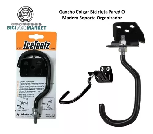 Gancho Colgar Bicicleta Pared Techo Soporte Organizador X 2 ICETOOLZ