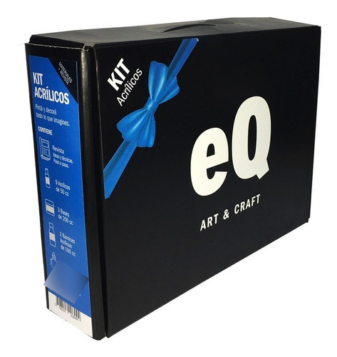 Kit Artístico Eq Art & Craft Set De Acrílicos Revista