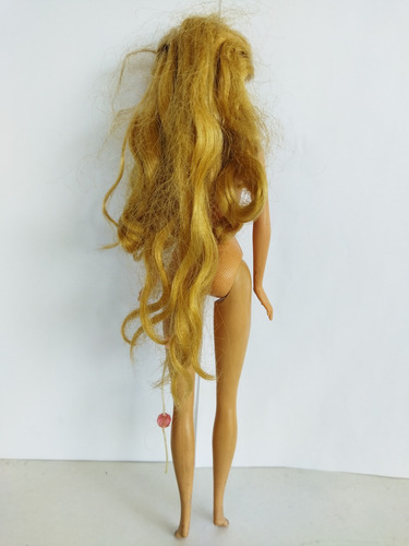 Barbie Flexible Cabello Largo Rubio Chino Cuerda 1999 (Usado)