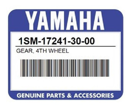 Engrenagem 4° Marcha Yamaha Yzf 250 21-22 (1sm-17241-30-00)
