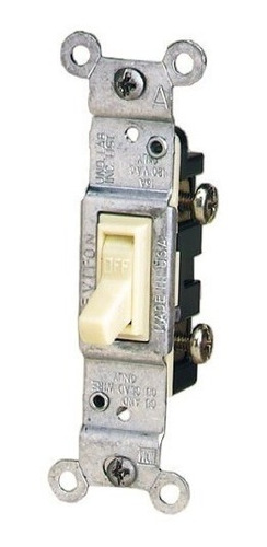 1451-icp Leviton Apagador De Palanca Vertical 15a 125v Marf