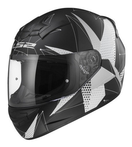 Cascos Moto Integral Ls2 352 Brilliant Negro Mate Tamaño del casco XS