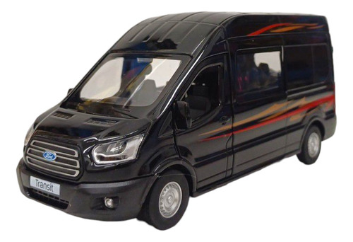 Auto A Escala Ford Transit 1:35 Msz