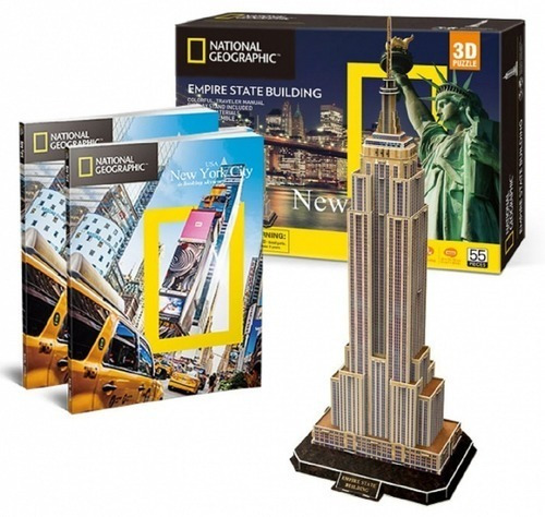 Empire State New York Puzzle 3d 66 Piezas Puzzle Natgeo