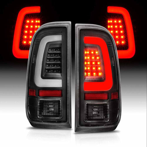 Amerilite Para Ford Sd Camioneta Negra Tipo Led Tubo Inversa