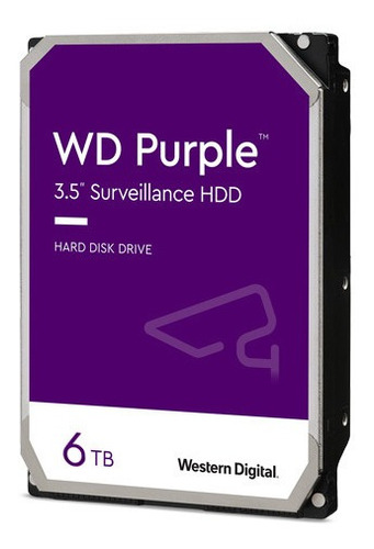 Disco Duro 6tb Wd Purple Wd64purz 24-7 5400rpm Video Vigilan