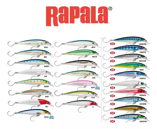 Señuelo Rapala Sxrl-14 Long Cast Saltwater 14 Cm X-rap Mar