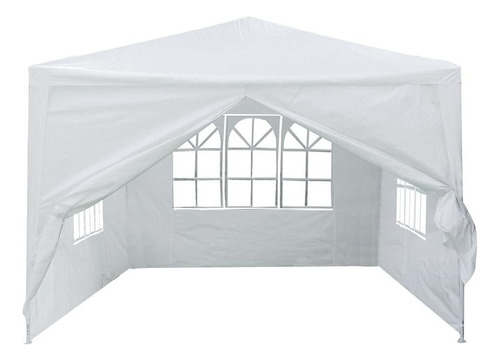 Toldo Carpa 3x3 Gazebo Pergola Plegable Portable Blanco