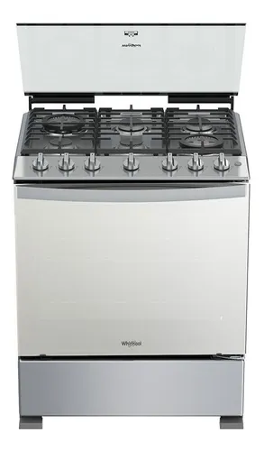 Estufa Al Piso 30 Side Door Lwfr7210s Whirlpool Color Acero inoxidable