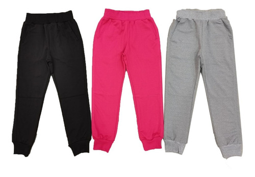 Pantalón Buzo Jogger Niña Algodón Nacional Pantalón Buzo Jogger Niña Algodón Nacional