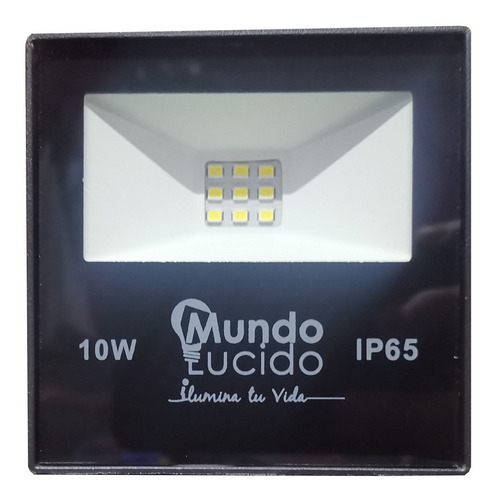 Reflector Led 10w Ip65 Para Uso Exterior E Interior Nwrf10b